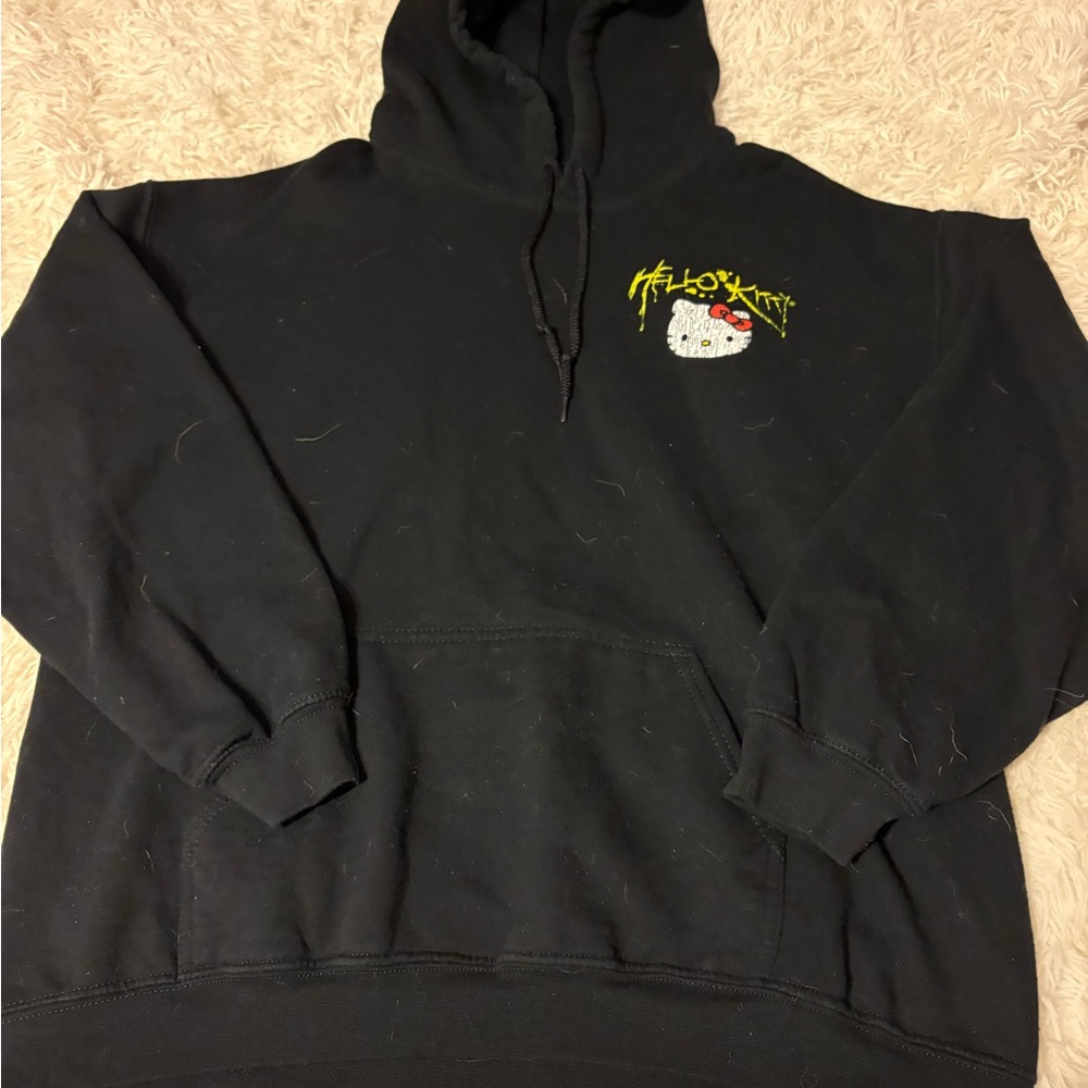 Black Hello Kitty Hoodie